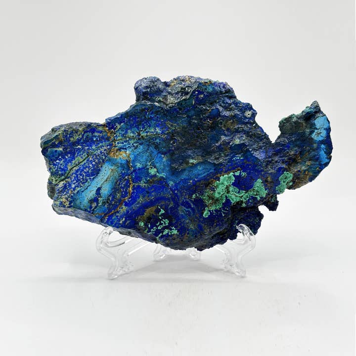 Azurite Malachite Gemstone Slab - RSL084 for wholesale by Gem Avenue Wholesale