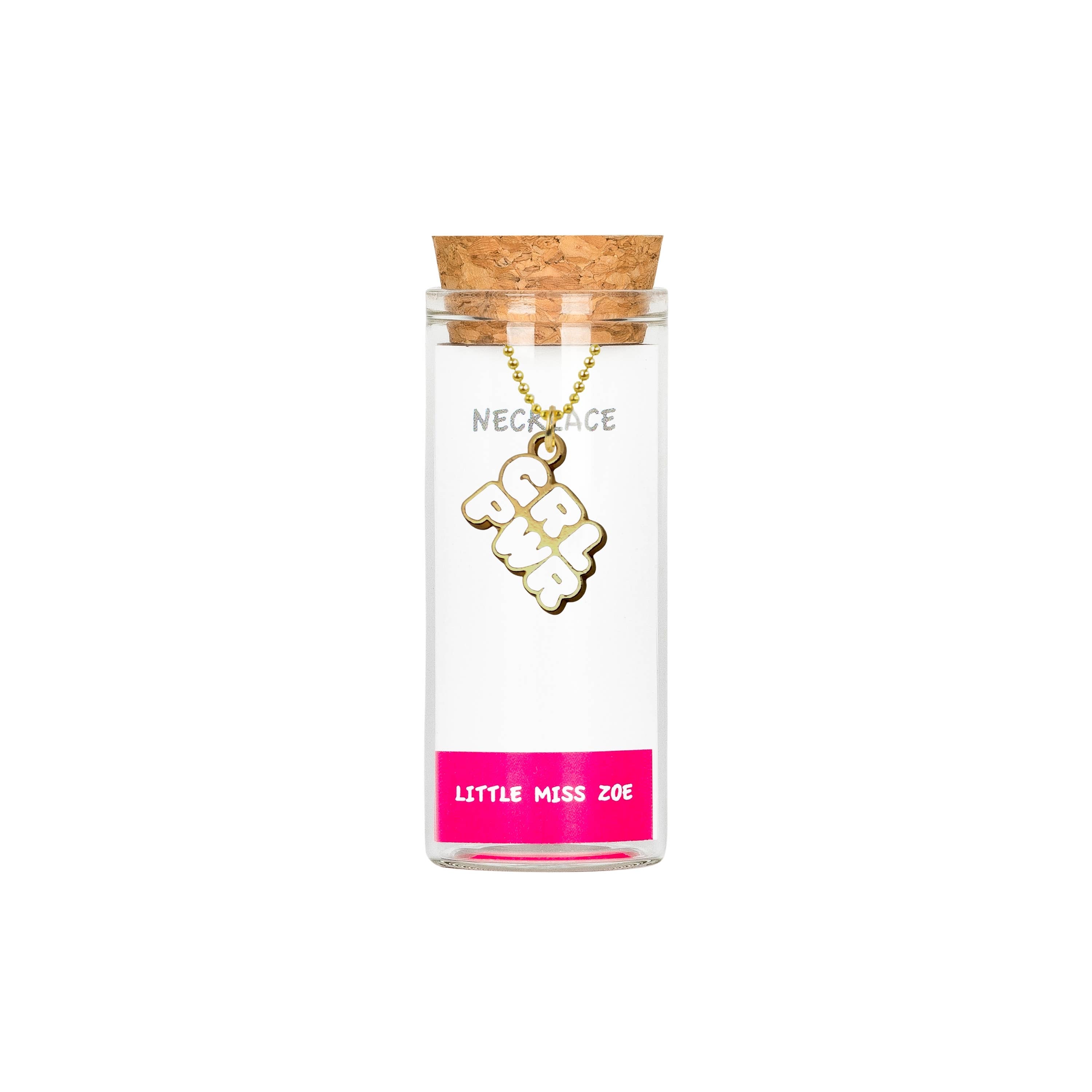 Little Miss Zoe - Wholesale Kids Necklace - Kids - Kids Charm Necklace in a glass bottle52