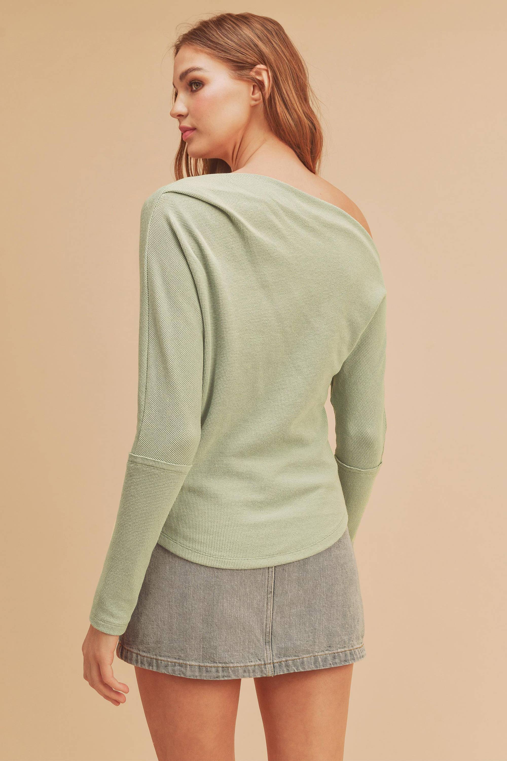 AEMI + CO – wholesale Stickad topp - Dam – 8114BN Lula Termisk topp 121