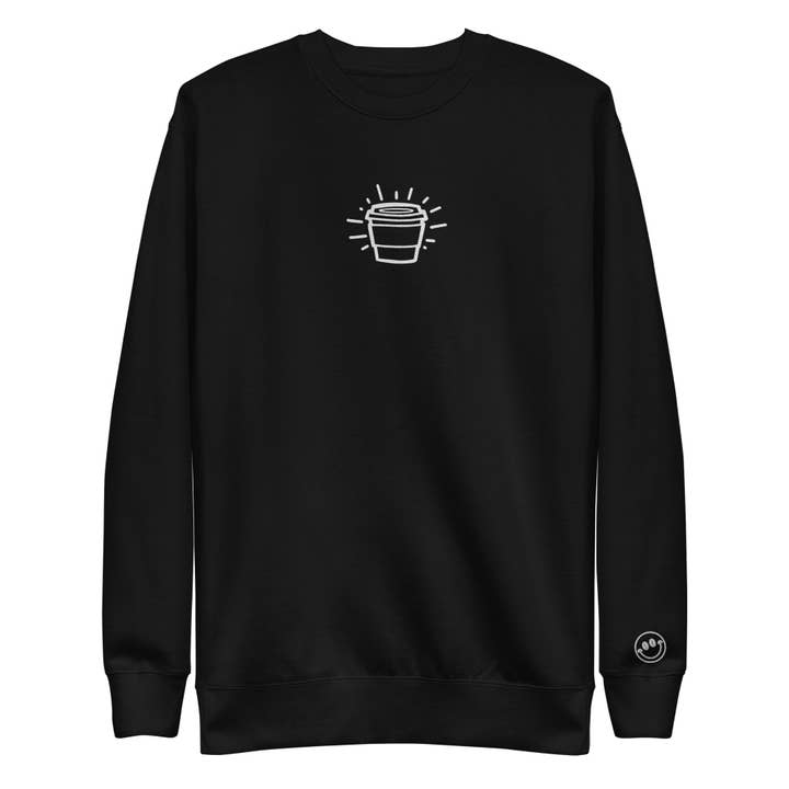 Coffee Kid Crewneck for wholesale by Coffee Dude