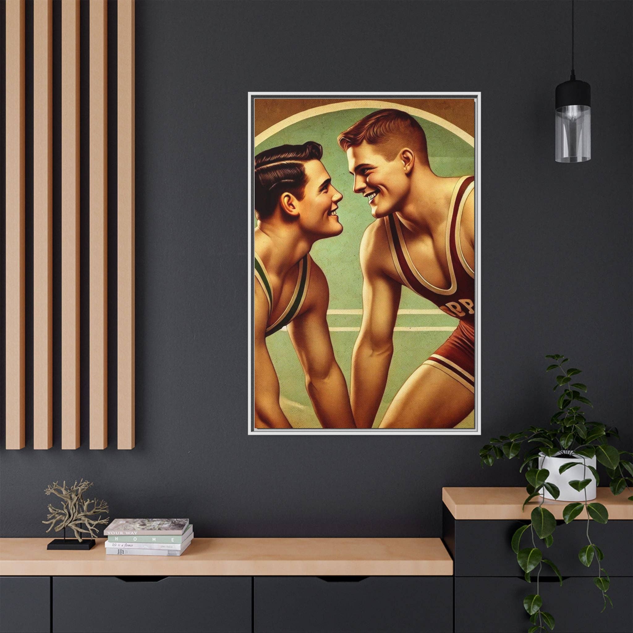 Walt & Pete - Wholesale Art Print - Missing Art Studies - Grant 03129