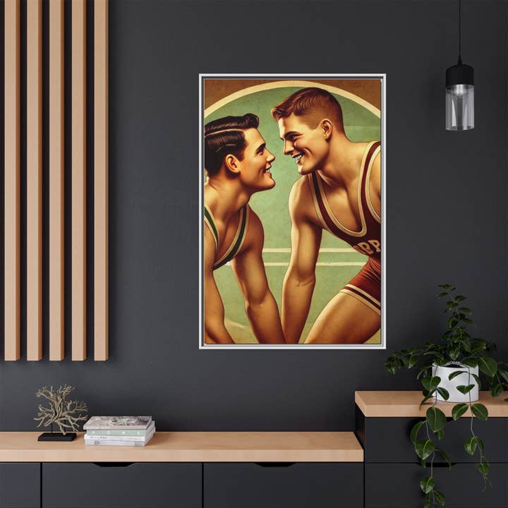 Walt & Pete - Wholesale Art Print - Missing Art Studies - Grant 03129