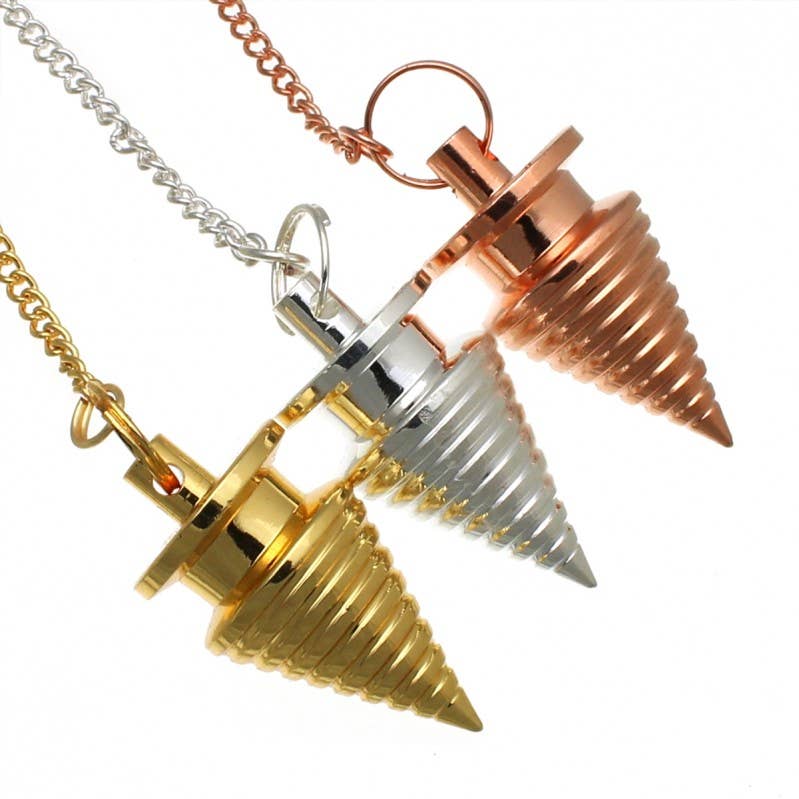 UniArt – wholesale Meditation supplies – Lot of 25 metal pendulums5