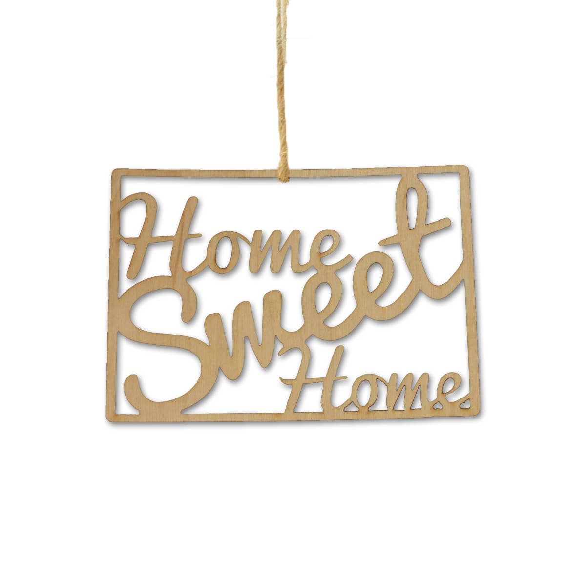 Torched Products - Wholesale Ornament - Wooden Home Sweet Home Ornaments5