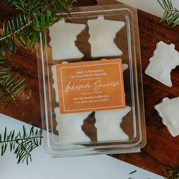 Clean Haven - Wholesale Wax melt - Minnesota Shaped Wax Melts5