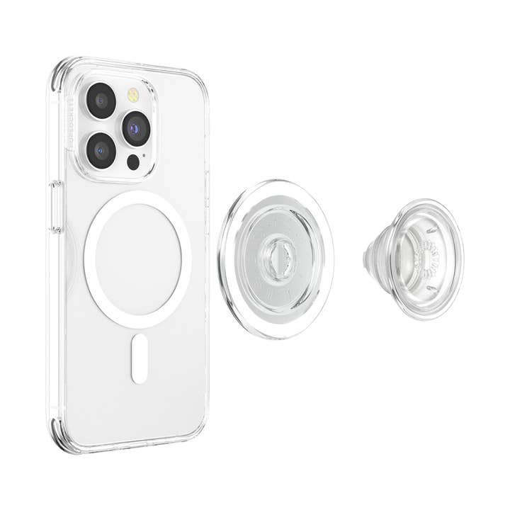 PopSockets - Wholesale Phone Grip - PopSockets MagSafe Phone Grip - Clear6