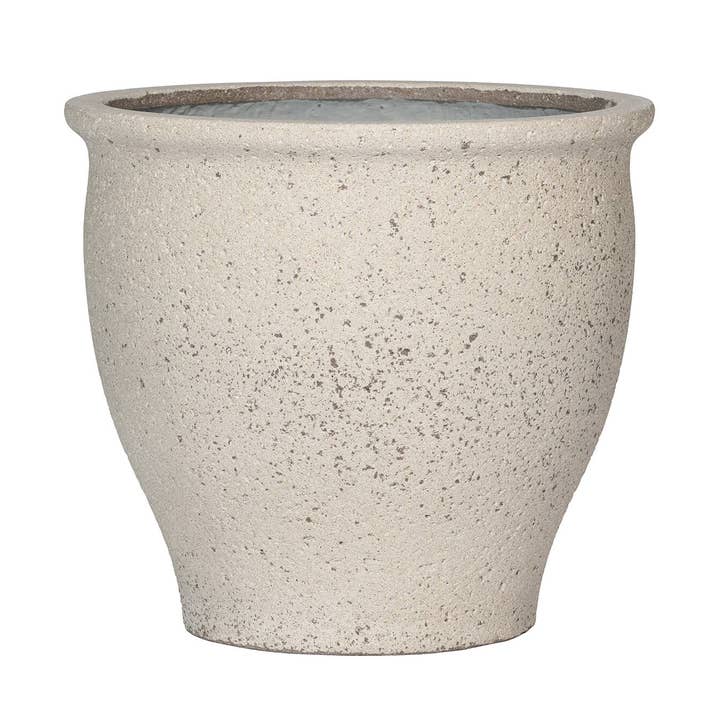 Poseidon M - Bianco gesso - Larghezza 52 cm x Altezza 47 cm per la vendita all'ingrosso da parte di Pottery Pots