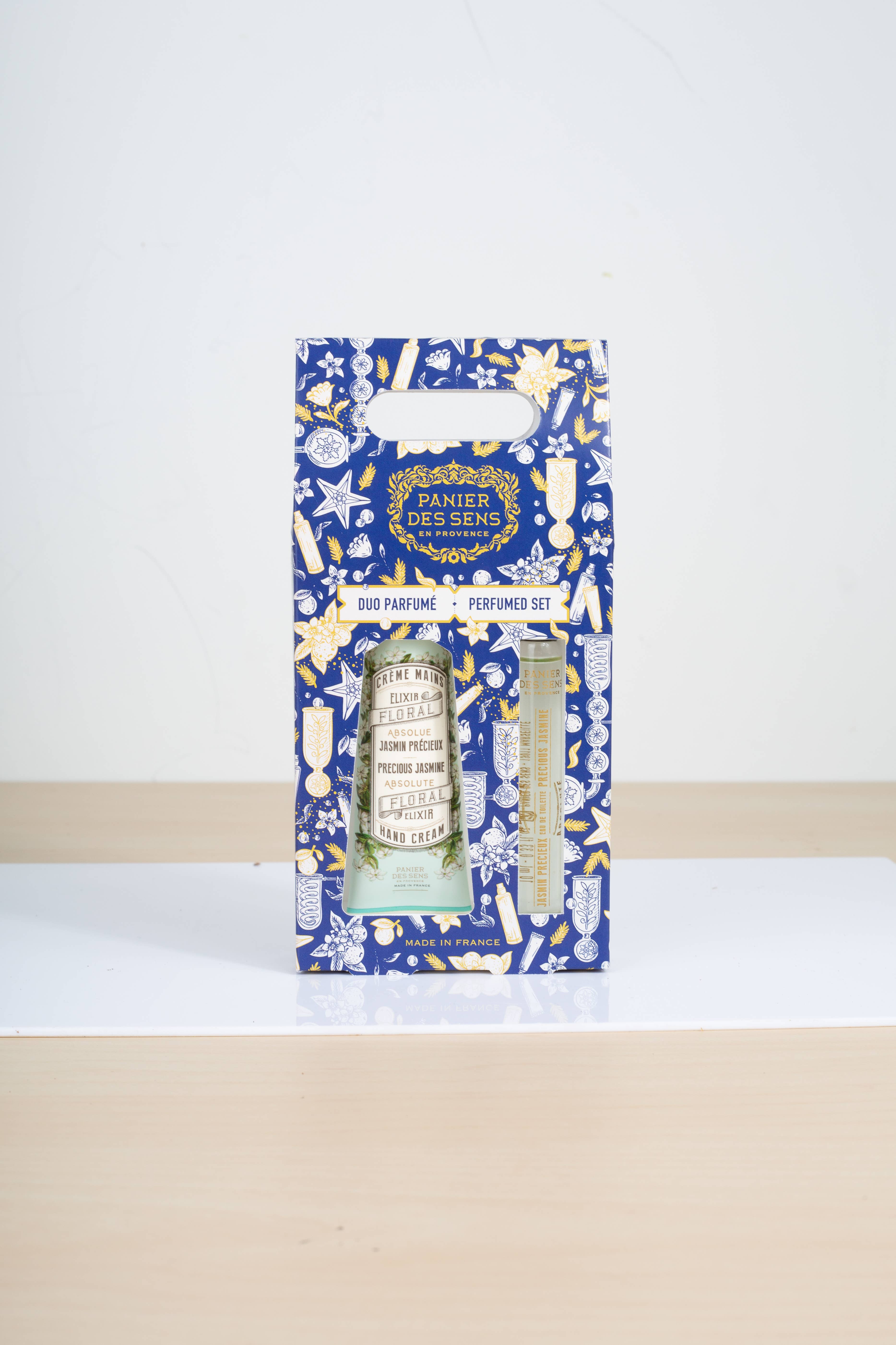 PANIER DES SENS - Vente Crèmes/lotions pour les mains - Coffret Cadeau Duo de Noël - Jasmin9