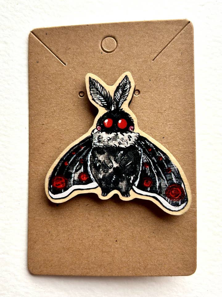 Aquabun - Wholesale Magnet - Mothman Magnet0