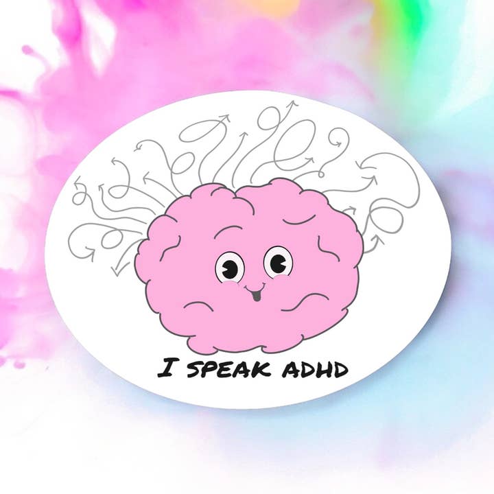 Je parle du TDAH pour la vente par Meraki Pop