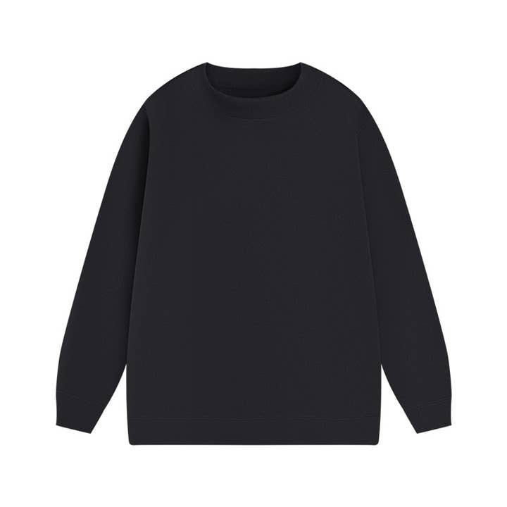 Rosa Clothing - Wholesale T-Shirt - Women's - Basic Loose casual crewneck t-shirt long sleeve Sweatshirt3