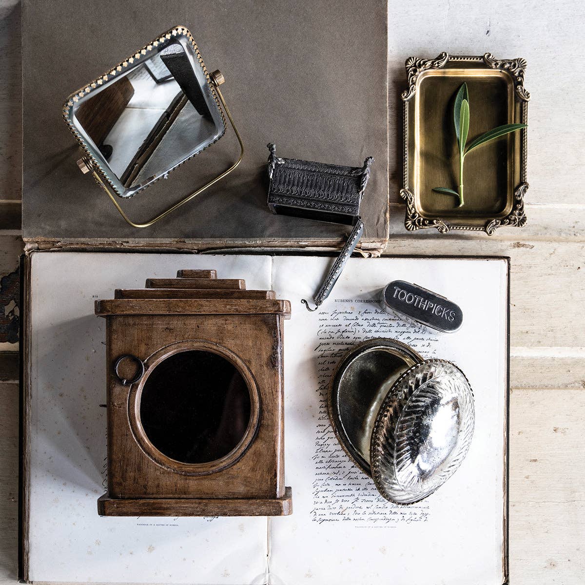 Blue Ocean Traders - Vente Boîtes décoratives - Boîte biseautée rectangulaire3