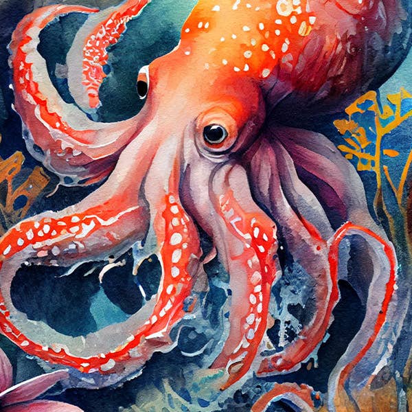 Micro Puzzles - Wholesale Puzzle - Adult - Octopus - Marine Life Scuba miniature puzzle1