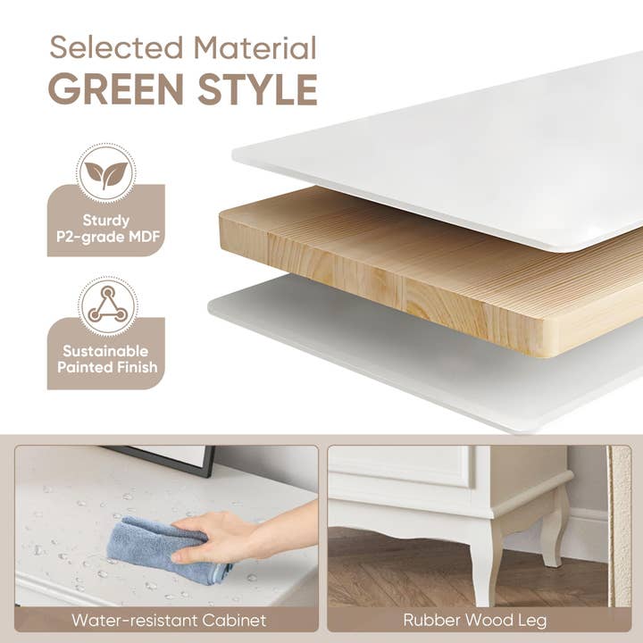 White Dresser for Modern Wood Rustic Tall Chset of Drawers for wholesale on Faire5