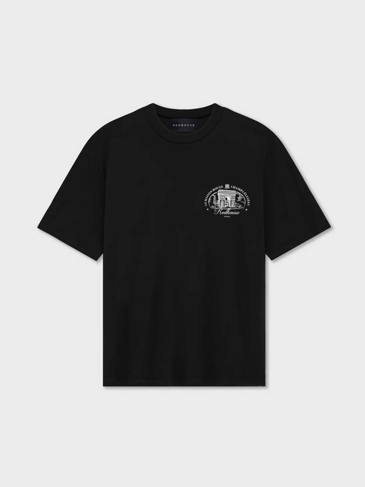 ЯH ARC MAGLIETTA NERA per la vendita all'ingrosso da parte di REDHOUSE