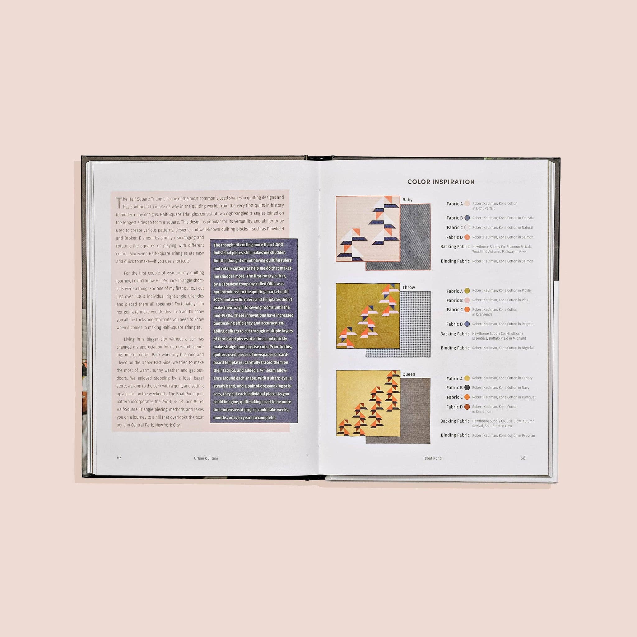 Paige Tate & Co. - Wholesale Crafts, Hobbies & DIY Book - Urban Quilting: Beginner Book of Patterns3