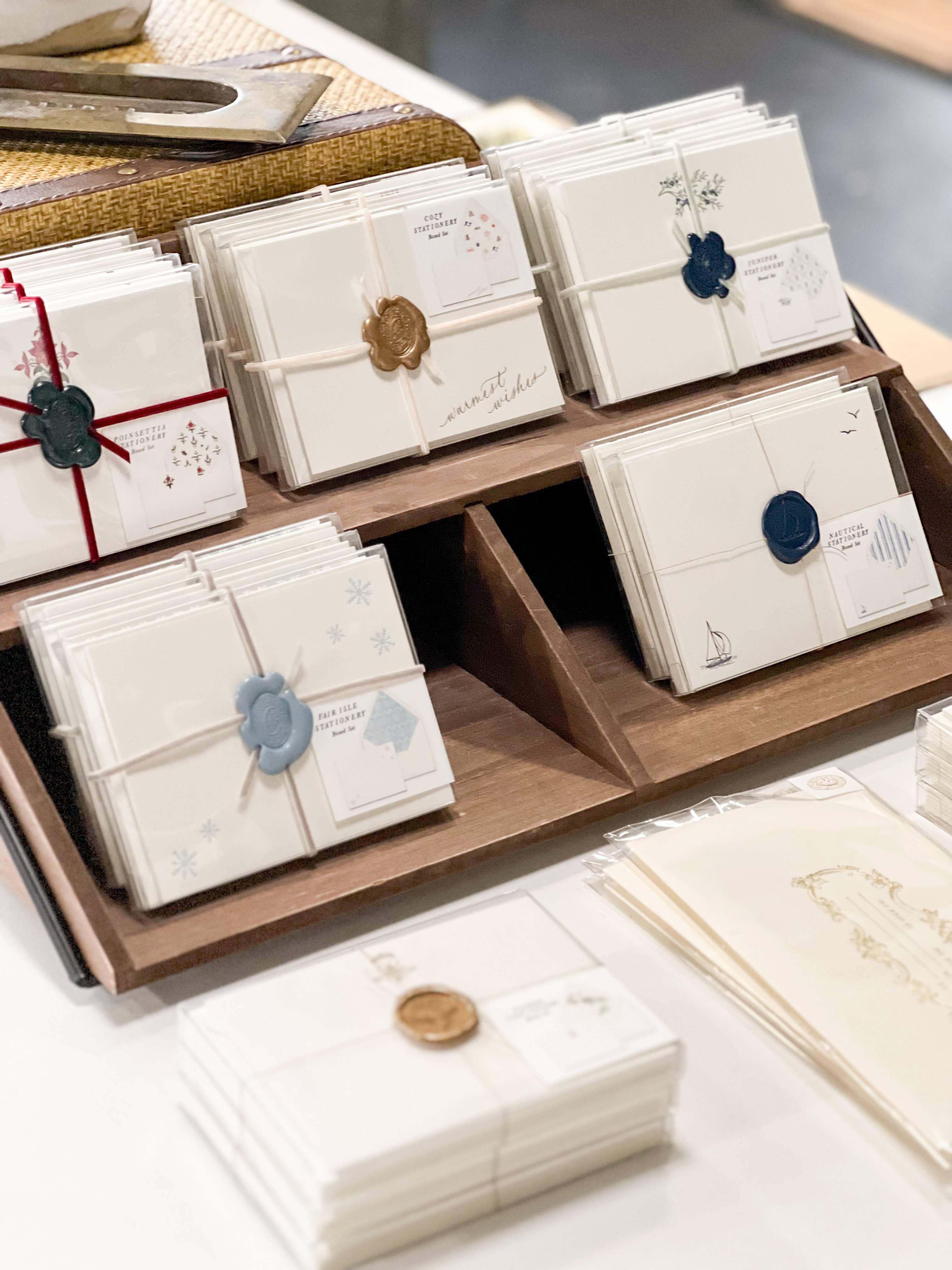 Ciarra Claire - Wholesale Stationery/Notecard Set - Nautical | Stationery Set of 65