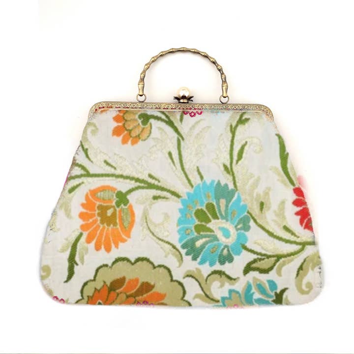 Maria Sole Rodriguez - Wholesale Clutch Bag - Women's - Bassoon Perla Medium, bag with pearl, handmade, Italy28