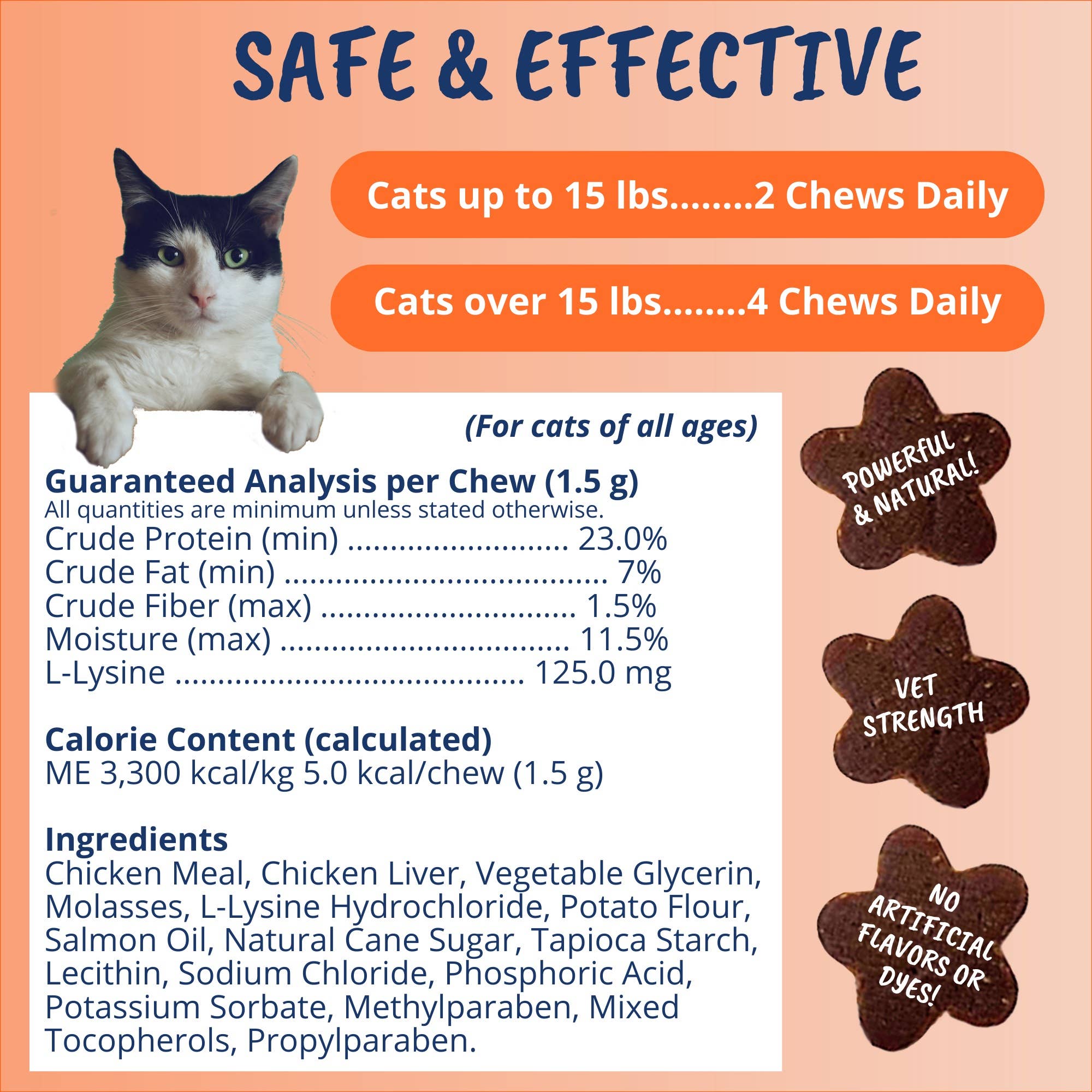 Pet Palette Distribution - Wholesale Pet Supplement - Cat - Under the Weather Cat Urinary Support Chews 60 ct.2