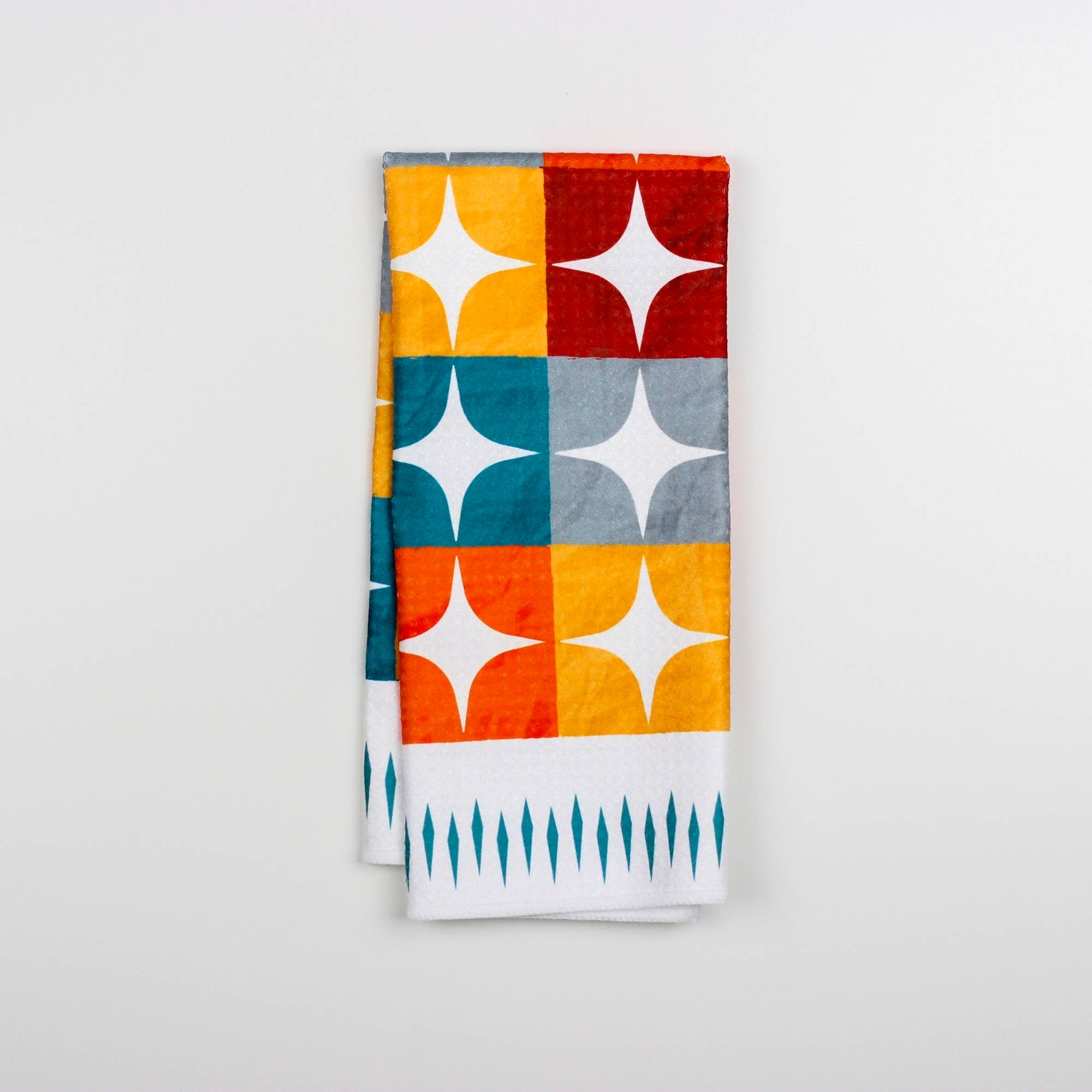 Render Goods - Wholesale Tea towel - Mid-Century Colorblock Dish Towel - 16''x24''2