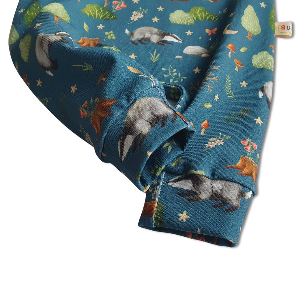 biau-biau Ireland – Großhandel Strampler – Baby – Forest Strampler aus Bio-Baumwoll-Jersey3