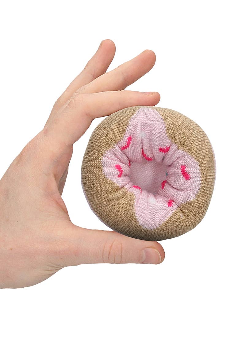 Ohno - Wholesale Socks - Women's - Ohno Gift Items Donut Socks - Pink0