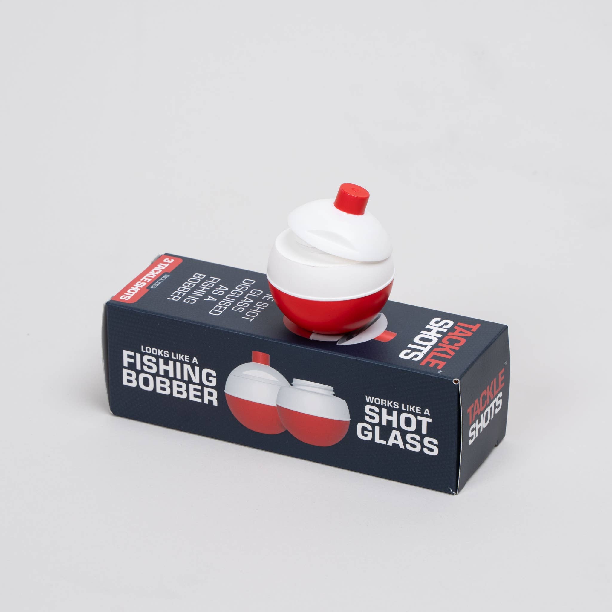 Sport Shots - Wholesale Shot Glass - Tackle Shots™ - Fishing Bobber Shaped Shot Glass4