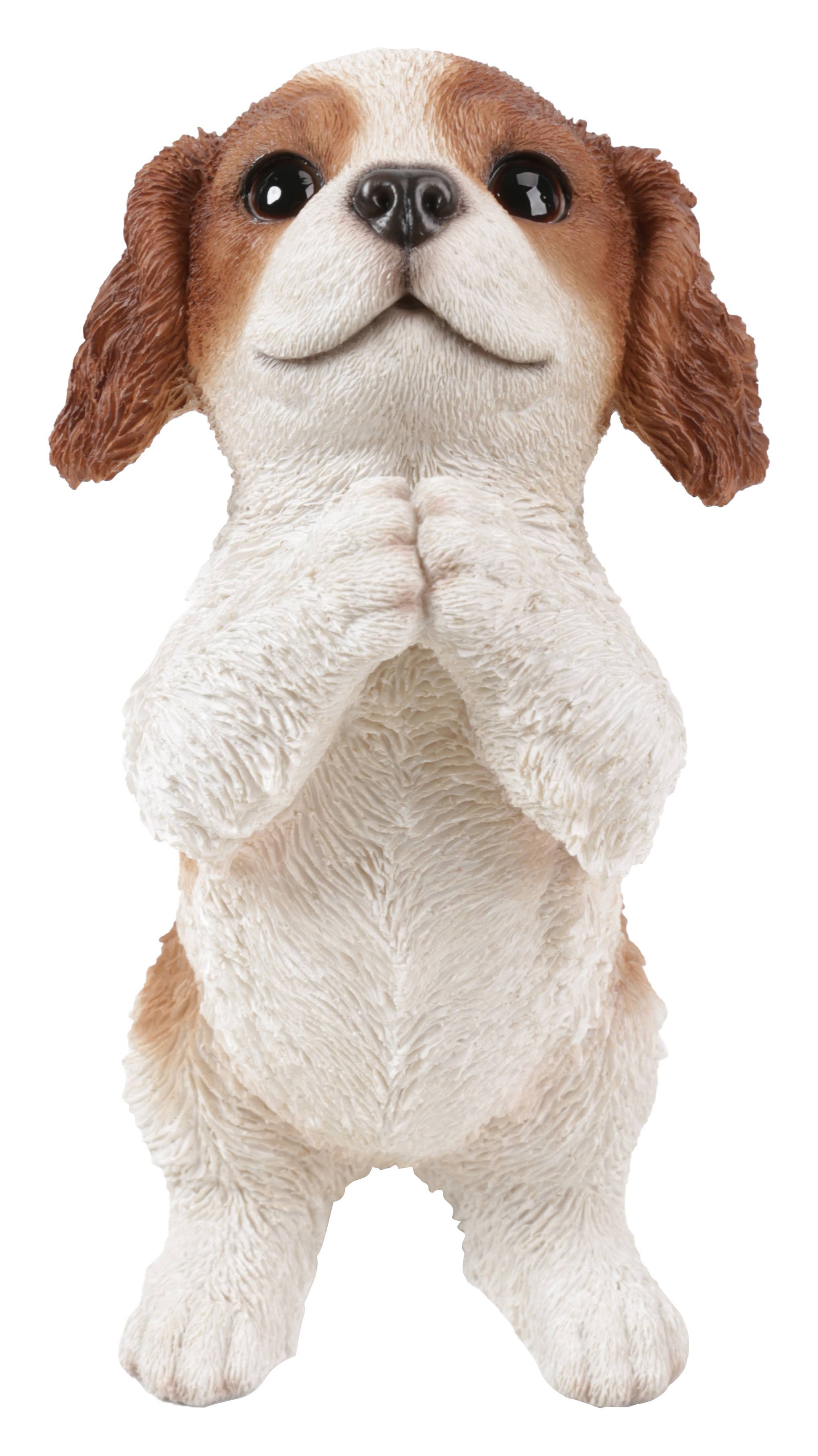 Hi-Line Gift Ltd. - Wholesale Decorative Figurine - Praying Cavalier King Charles Spaniel Puppy Statue1