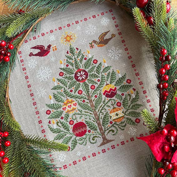 Love Poppet - Wholesale Embroidery/Cross Stitch Supplies - Oh Christmas Tree - Boxed Kit0