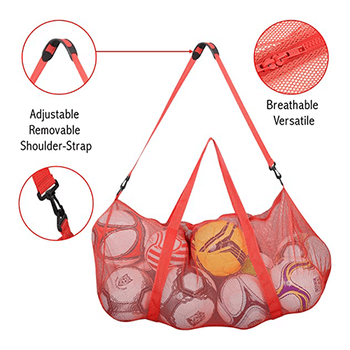 Athllete - Venta al por mayor Bolsa de deporte - Unisex - Bolsa Athllete para balones de fútbol extra grande y resistente (34 x 24 pulgadas)10