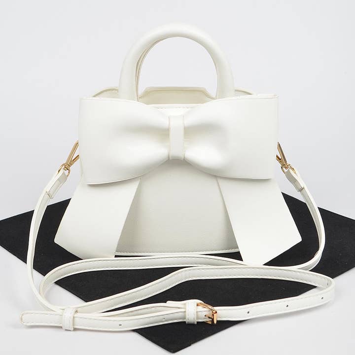 3AM BY H&D ACCESSORIES - Wholesale Clutch Bag - Women's - Faux Leather Bow Clutch