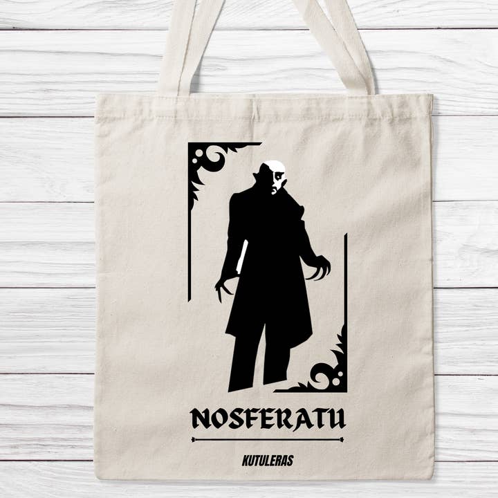 Nosferatu bag halloween ideas vampire gift gothic horror for wholesale by Kutuleras