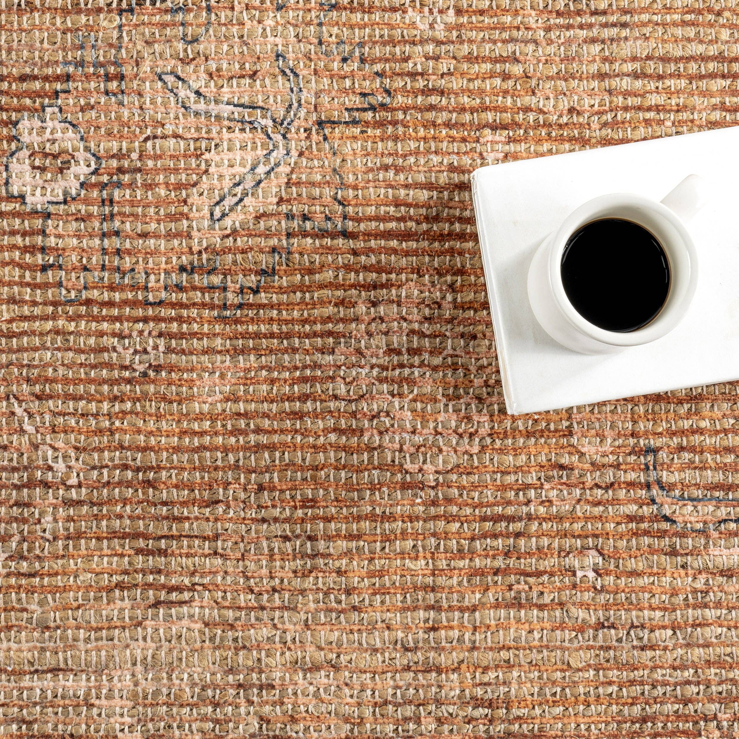 nuLOOM - Vente Tapis - Tapis Vintage à Franges Marigold5