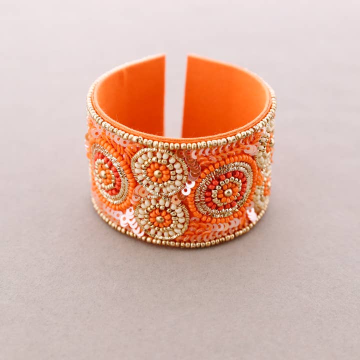 Sonata - Wholesale Snap Jewelry - Adjustable Ethnic Beaded Bracelet3