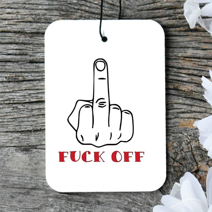 Ambientador Fuck off Middle Finger para venta al por mayor de Knotty Nest
