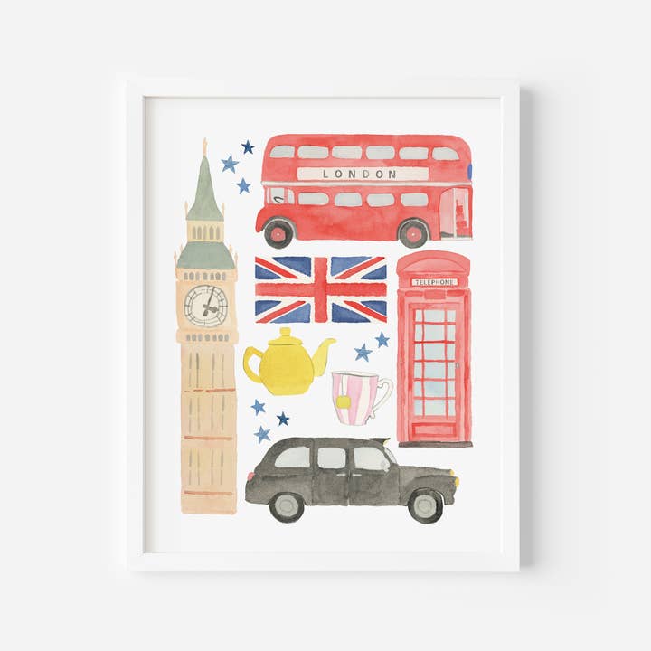 Gert & Co – wholesale Art print – London Art Print | London Icons Wall Art1