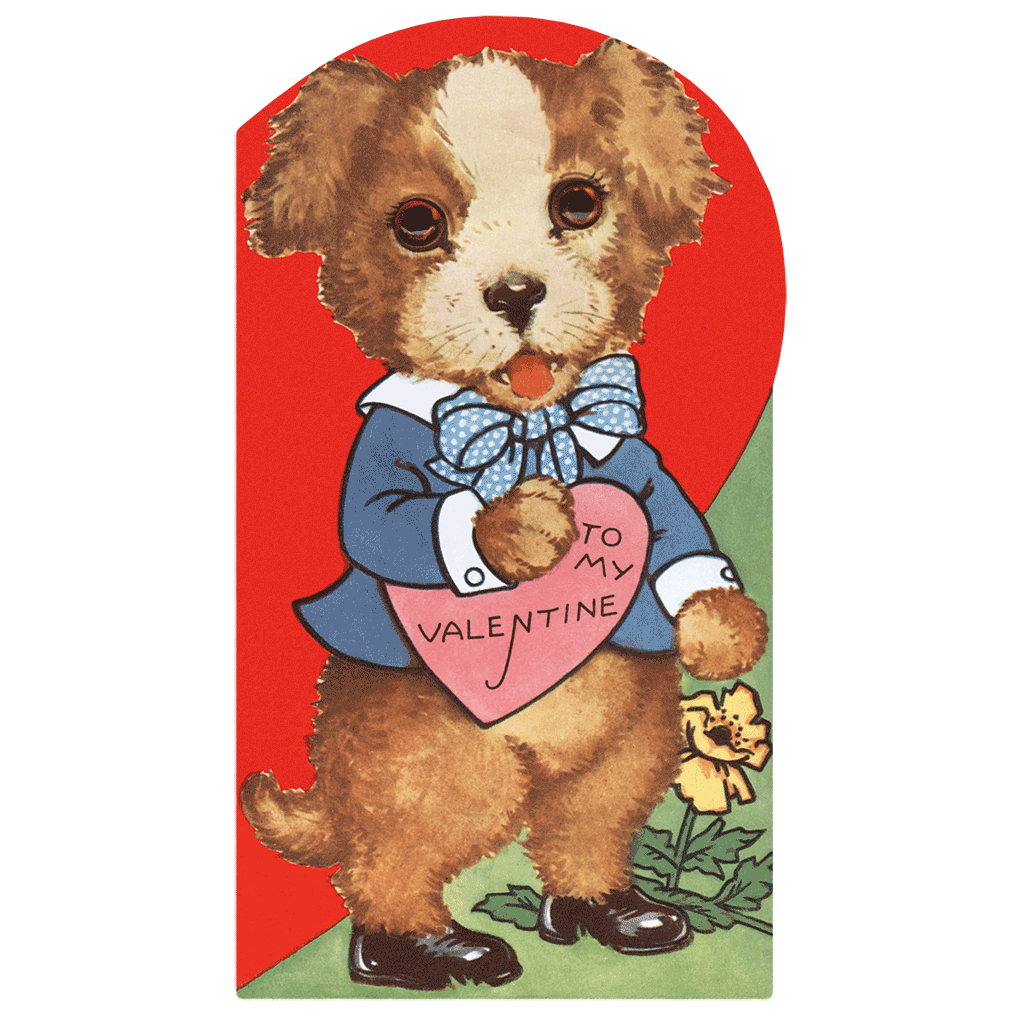 Laughing Elephant - Wholesale Valentine's Day Card - Retro Valentines - Valentines Packet14