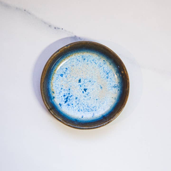 Melike Carr - Vente Plateaux à bijoux - Plats à anneaux en céramique, glaçures cristallines9