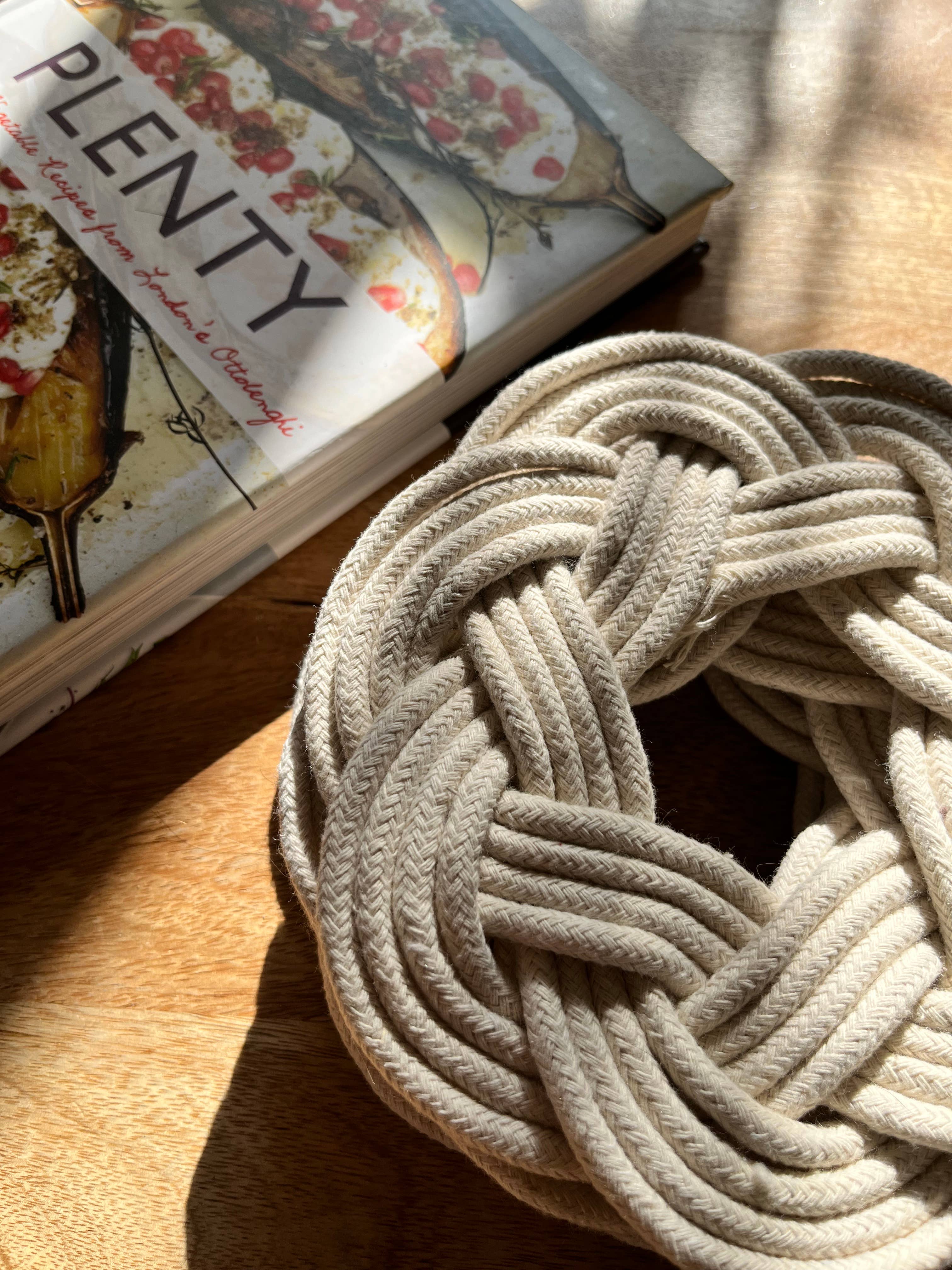 Make My Day Design - Wholesale Trivet - Round Nautical Rope Matt/Rope Trivet6