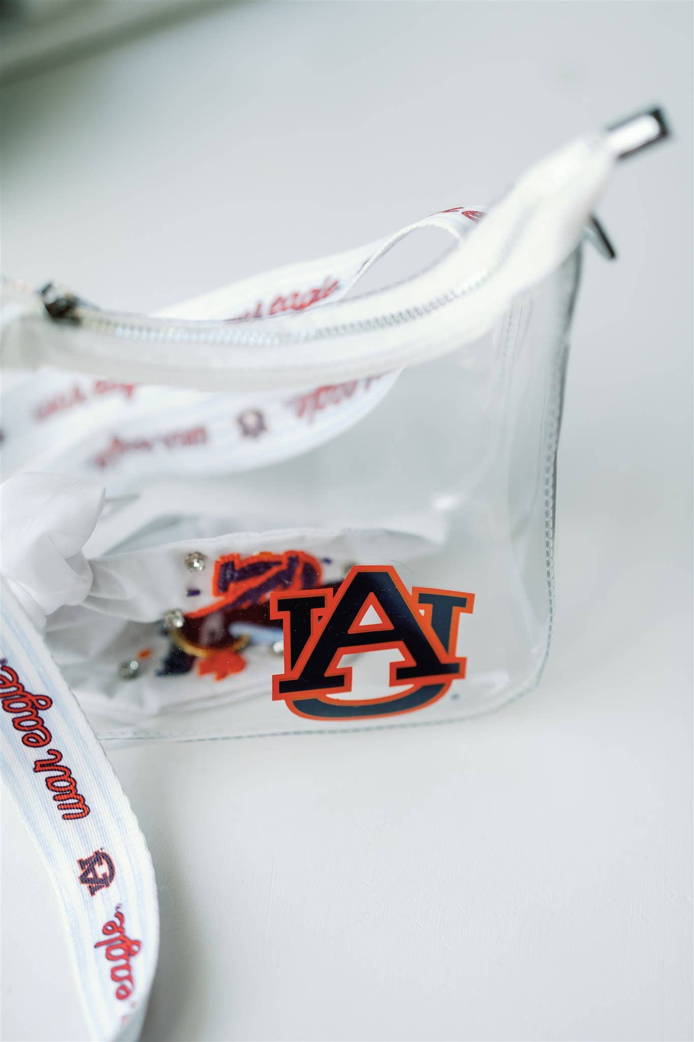 Gracefully Made Art – wholesale Crossbody bag – Women's – SALE Auburn University Stadium Bag 4