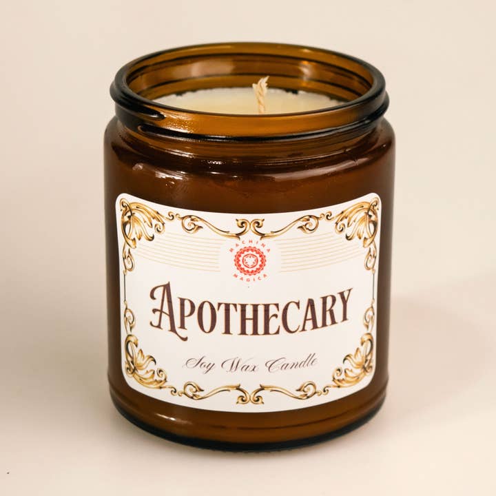Apothecary Candle for wholesale by We Geek Together