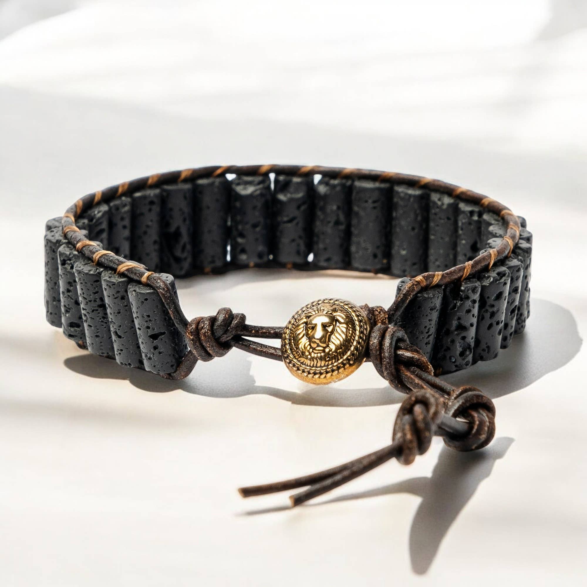 Cape Diablo - Wholesale Jewelry - Men's - Men's Lava Stone Bracelet1