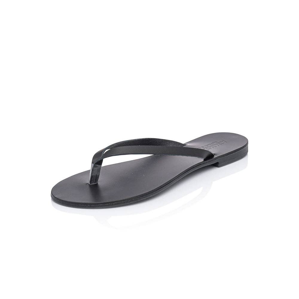 Ancientoo – wholesale Sandaler - Dam – Achelois handgjorda läder Flip Flop Sandal för kvinnor33