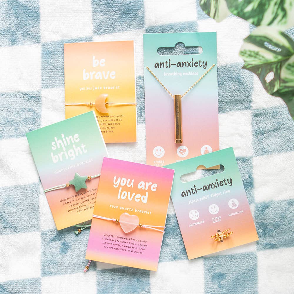 Something Different Wholesale – wholesale Charm/dangle bracelet – Shine Bright Aventurine Crystal Star Bracelet5