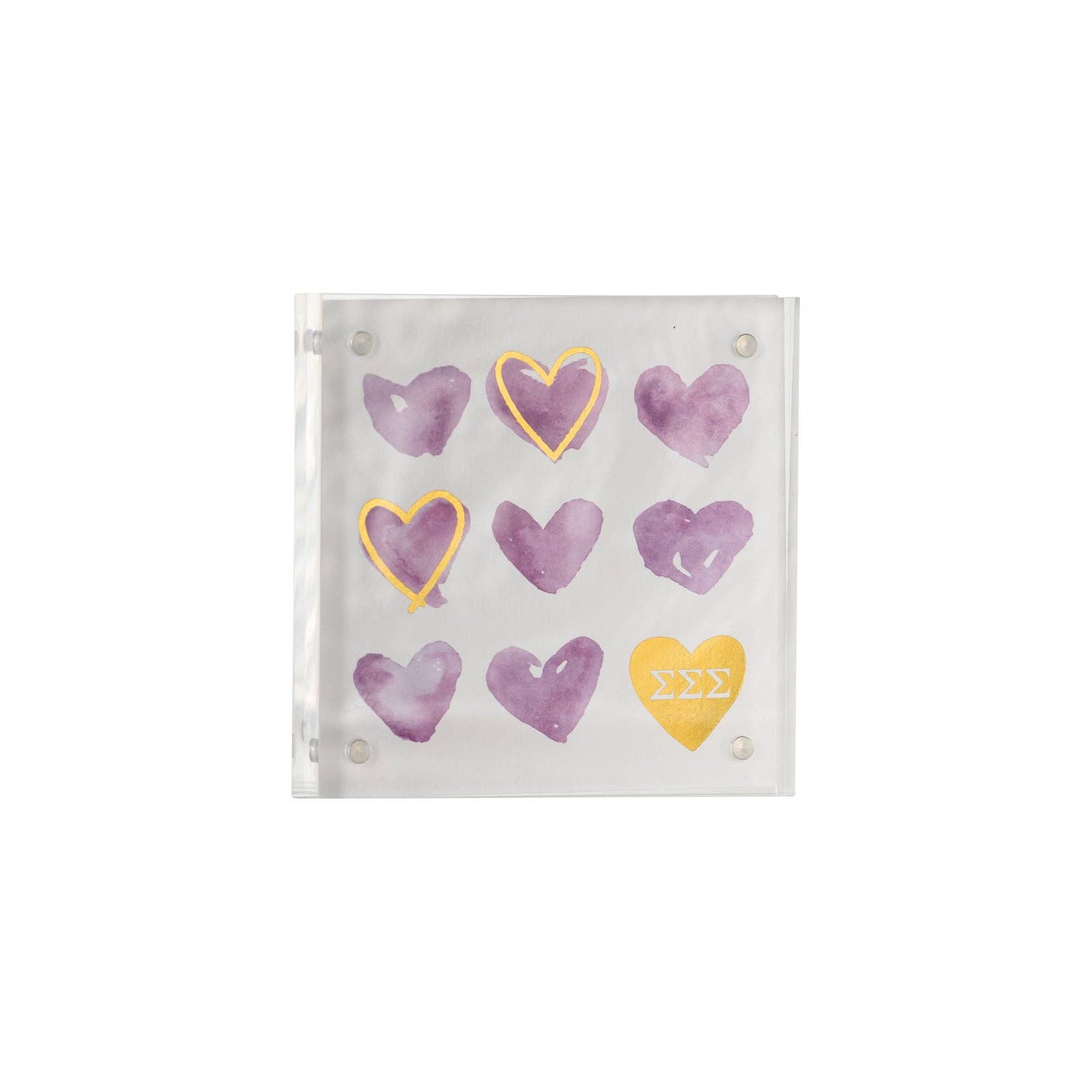 Over The Moon Greek - Wholesale Art Print - Sorority Heart Mini Print17