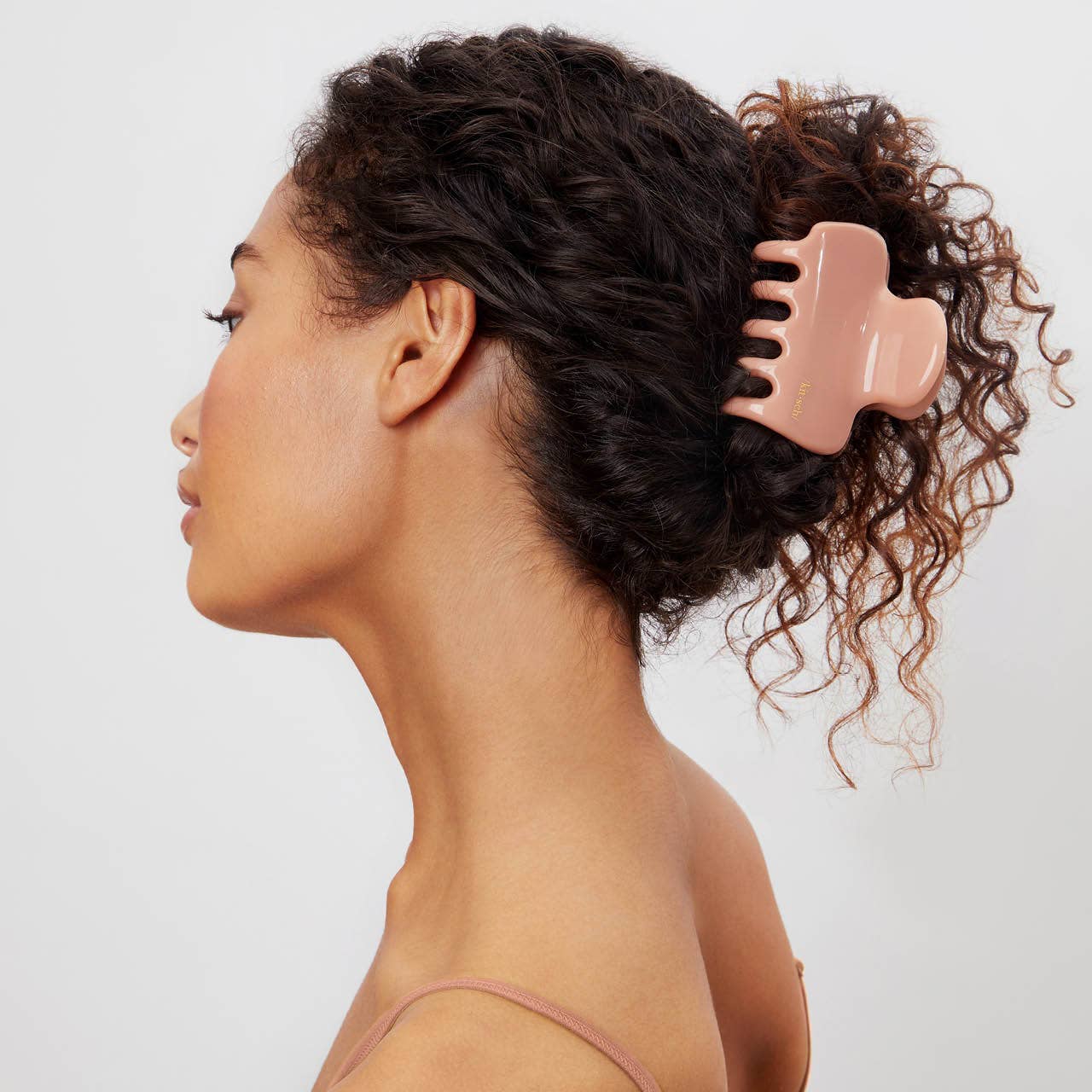 KITSCH – wholesale Hair clip – Women’s – Recycled Plastic Puffy Cloud Clip 1pc - Rosewood5