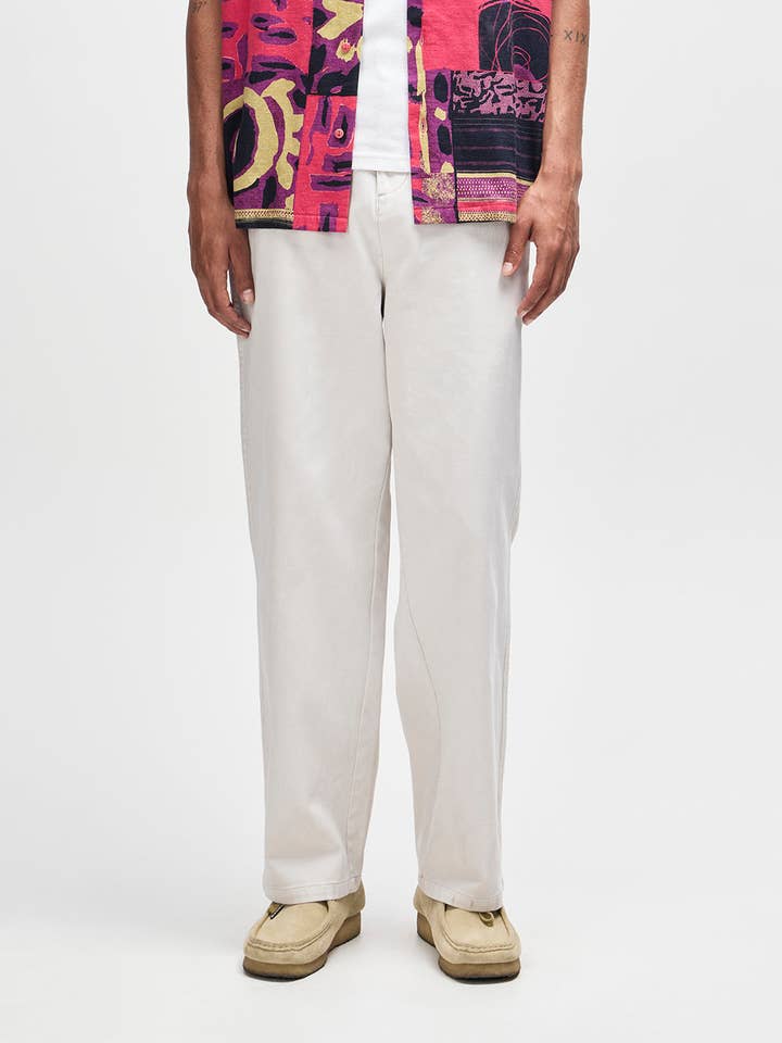 Stringer Walk Pant - Dirty White for wholesale by Deus Ex Machina