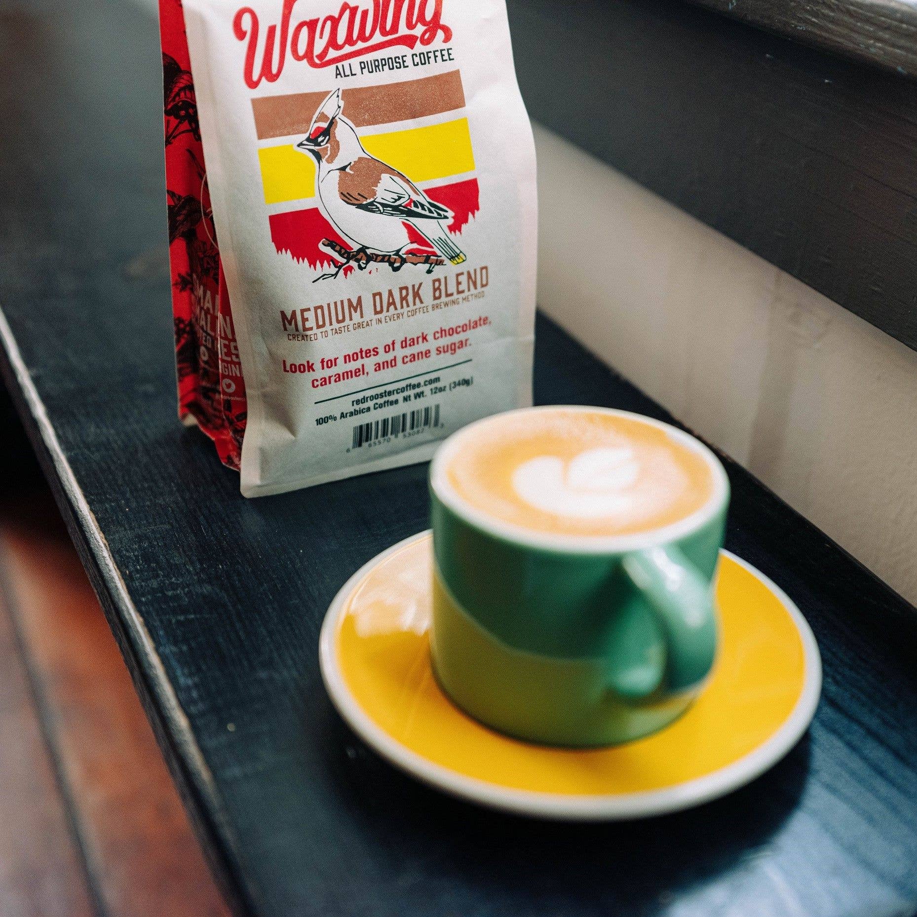 Red Rooster Coffee Roaster - Wholesale Coffee Beans - Waxwing All-Purpose Blend Espresso - Coffee Beans 5