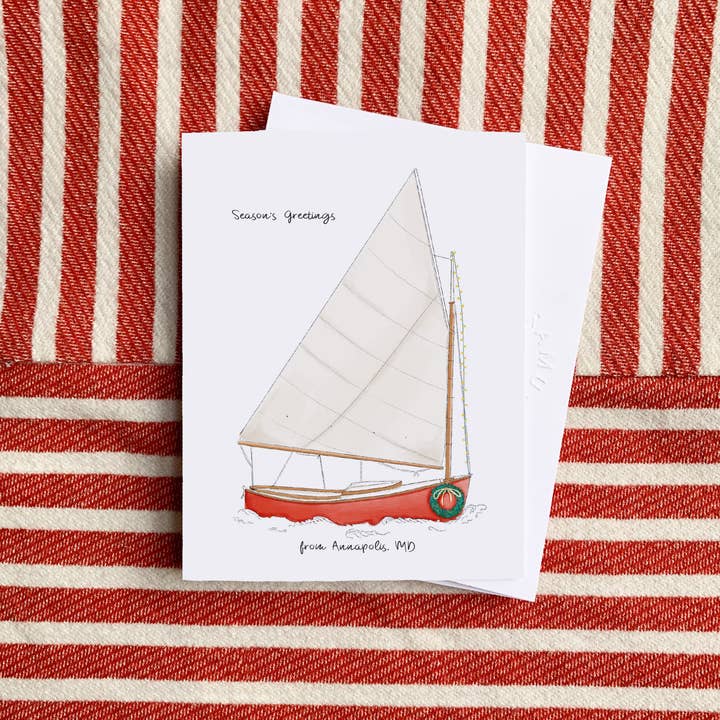 Ramus & Co. - Wholesale Season's Greetings Card - Semi-custom Holiday Card 🎄5