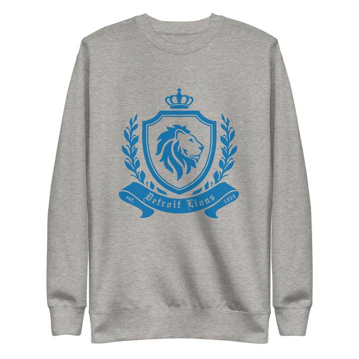 Sara Lutz Art - Wholesale Graphic Sweatshirt - Unisex - Lions Crest Sweatshirt